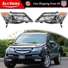 Headlights For Acura MDX 2007-2009 HID Left+Right Side Headlamps Projector Pair picture