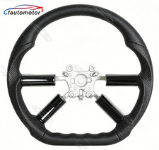 Full Leather Sport Steering Wheel Fit For 2008-2010 JEEP Wrangler JK withTrim picture