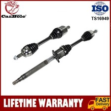 CV Axle Shaft Front Left & Right Set for 2015-17 Chrysler 200 2.4L 2 Piece Shaft picture
