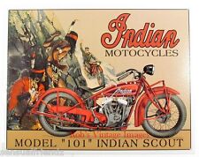 Indian Motorcycle Advertising Poster  Vintage Racing Antique Ad print  8 X 10   picture