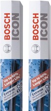 Wiper Blades Beam 22A & 20A Set of 2 ICON BOSCH 22A20A picture