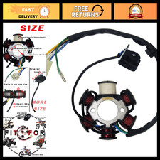 5 Wire AC Ignition Stator Magneto Coil 6 Pole for GY6 125cc 150cc Scooter Parts picture