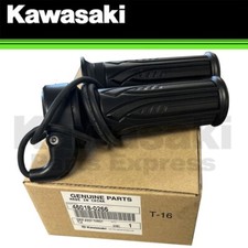NEW 2023-2025 GENUINE OEM KAWASAKI ELECKTRODE THROTTLE GRIP ASSEMBLY 46018-0266 picture