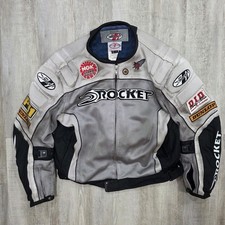 Vintage Joe Rocket Perforated Motorcycle Jacket - Size Large Rare Racing picture