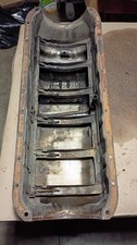 1941-1952 Chevy 216/235 oil pan w/ dippers CLEAN repaired functional NICE picture