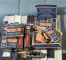 NOS CHAMPION CERAMIC SPARK PLUGS Lot 62S Ceramic 40pcs Radial Type Engines picture