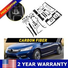 31X Carbon Fiber Car Accessories Interior Trim Cover for Honda Accord 2013-17 EH picture