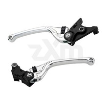 2016-2022 Triumph Street Twin 900 ASV F3 Series Brake & Clutch Lever Silver picture