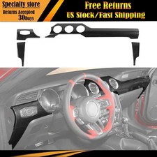 Bisel embellecedor panel tablero consola For Ford Mustang 2015+ GT Base Shelby picture