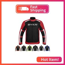 BYKR Mesh Motorcycle Jacket For Men Dual Sports Adventure Breathable Air Racing picture