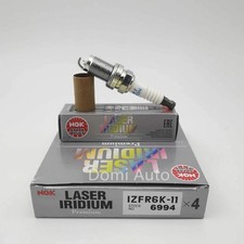 4PC NGK Laser Iridium Spark Plugs IZFR6K11 For Accord Civic CRV Acura # 6994 JP picture