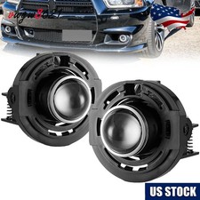 PAIR Front Bumper Fog Lights Lamps For Dodge Charger SRT-8 2012-2014 Left&Right picture