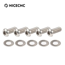 For Harley Titanium Alloy Derby Cover Screw (Clutch Transmission Gearbox Bolt) picture