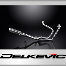 Honda NT650V Deauville 98-01 Delkevic Full 2-1 Exhaust 8