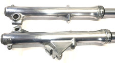 1980-83 YAMAHA MAXIM 650 XJ650 FORKS - POLISHED - OEM USED -  picture