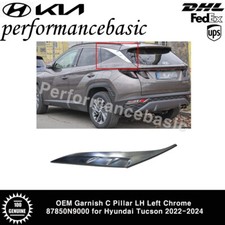 OEM Garnish C Pillar LH Left Chrome 87850N9000 for Hyundai Tucson 2022-2024 picture