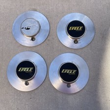 Eagle Alloy Wheel Aluminum Center Caps Set Of 4 Vintage Used picture