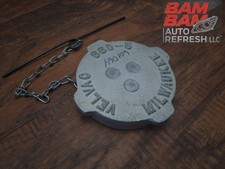 OEM Velvac 601064 Fuel Cap,  Aluminum, Female, Non Vented 3 1/2