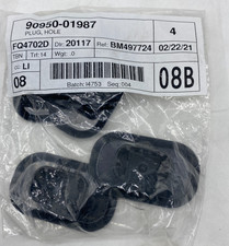 QTY:4 Toyota 90950-01987 Hole Plug 2005-2024 Toyota 9095001987 picture