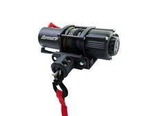 SuperATV Heavy Duty 2500 Lb. Synthetic Rope ATV UTV Winch - With Wireless Remote picture