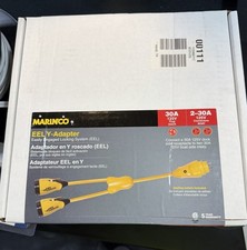 MARINCO Y30-2-30, EEL Y Adapter, 30A 125V Male to 2-30A 125V Females picture