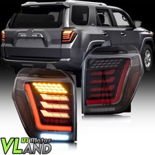 Clear Fits Toyota 4Runner 2010-2024 LED Tail Light Assembly Set Sequential Pair picture