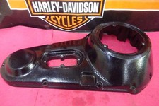 HARLEY FX 80'S NOS Rpl HK TEXTURED POWDER COAT BLACK 3-HOLE PRIMARY COVER picture