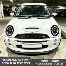 Upgrade Animation DRL LED Headlights For Mini Coopers R50 R52 R53 2002–2008 Pair picture