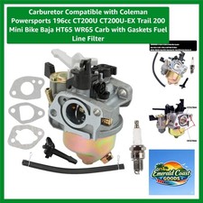 Carburetor Compatible with Coleman Powersports 196cc CT200U CT200U-EX Trail 2... picture