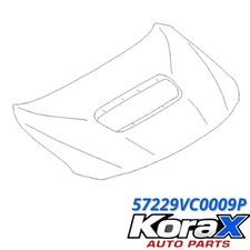 2022-2026 SUBARU WRX HOOD COMPLETE FRONT NEW OEM 57229VC0009P picture