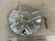 NEW MILANNI 458 Wheel Rim Chrome Hub Cover Hubcap Center Cap C458-CAP picture