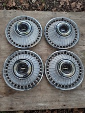 1963 Chevrolet Impala 14 Inch Stainless Hubcaps Wheel Covers  picture