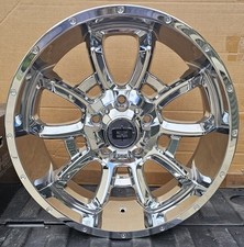Vision 415 Bomb 20x9 Wheel 5x5.5 (5x139.7) 12mm Chrome 415-2936C12 Rim picture