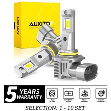 2-20X H10 9145 Headlight LED Bulb Conversion Super Bright White 6500K AUXITO M6 picture