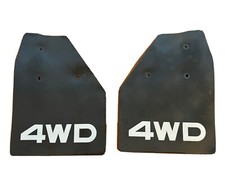 84 85 86 1987 1988 Toyota 4WD Pickup Truck Mud Flaps Splash Guards Rear picture