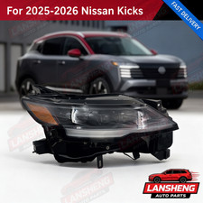 Fits For 2025-2026 Nissan Kicks Right Passenger Side LED Headlights Assembly New picture