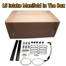 ⭐Black 102mm Intake Manifold w/ Fuel Rails for Chevrolet Pontiac Cadillac LS⭐ picture