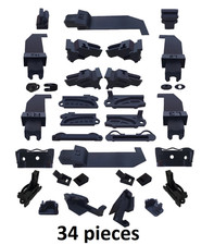 Kit Repairing Complete Hood Fiat 500C Cabrio Soft Top Roof 34 Pieces picture