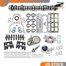For 2007-13 Chevy GMC 5.3L NON-AFM DOD DELETED Kit CAM GASKETS BOLTS LIFTERS picture