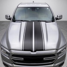 Hood Stripes for Any Truck: Fits Dodge Ram 1500, Nissan Frontier, Toyota Tacoma picture