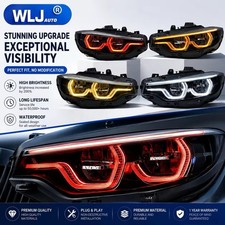 Car Light White/Yellow/Amber/Red V2 IKON Style DRL Headlight for 4 Series F32 picture