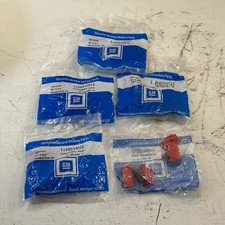 5-New GM 10259113 Seat Belt Push Button Repair Kit Chevrolet GMC OEM 1988-1991 picture