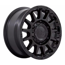 Set of 4 Black Rhino Wheel SEQUOIA MATTE BLACK 16x8 6x5.5 +38mm picture