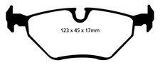 EBC 99-02 BMW Z3 2.5 Redstuff Rear Brake Pads picture