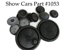1963 EARLY 6CYL 283 327 409 ALL CHEVROLET IMPALA SS BEL AIR BODY HOLE PLUG KIT picture
