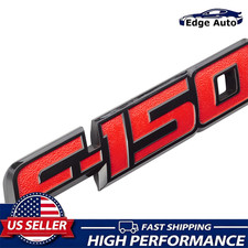 3D Trunk Lid Badge For 2009-2014 F-150 Rear Tailgate Emblem Black Red Nameplate picture