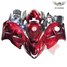 SW Red Ice Cracked Forged Carbon Fiber Fairing Fit for Suzuki 1999-2007 GSX1300R picture
