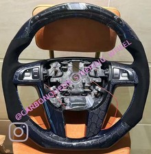 BLUE CARBON FIBER STEERING WHEEL FOR Pontiac G8 /Holden HSV VE S 08-09YS W/LED picture