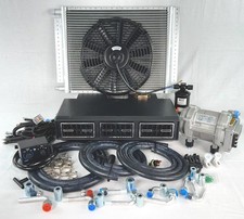 NEW A/C-KIT UNDER DASH EVAPORATOR 100% ELECTRIC COMPRESSOR 848-100 HEAT & COOL picture