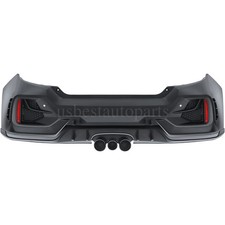 For 16-21 Honda Civic Sedan Rear Bumper Cover Kit Type R Style Upgrade picture